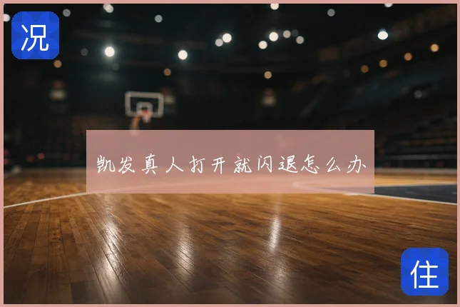 凯发真人打开就闪退怎么办